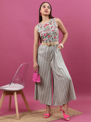 Vishudh Solid Women Jumpsuit