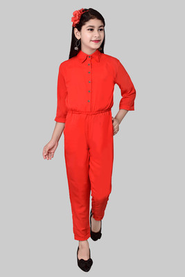 Billion Solid Girls Jumpsuit
