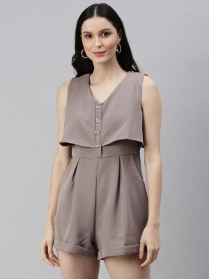 Showoff Solid Women Jumpsuit