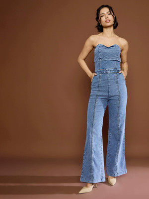 SASSAFRAS Solid Women Jumpsuit
