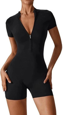Cheekee Solid Women Jumpsuit