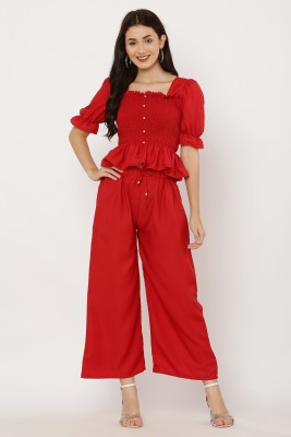 womenish Self Design Women Jumpsuit