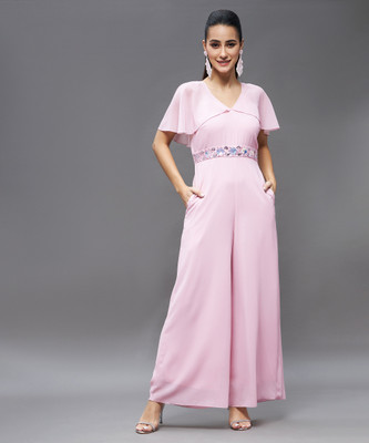 Miss Chase Solid Women Jumpsuit
