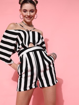 STREET9 Striped Women Jumpsuit