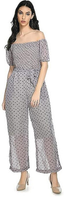 kamleshojha Polka Print Women Jumpsuit