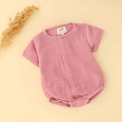 kinder's Crew Printed Baby Boys & Baby Girls Jumpsuit