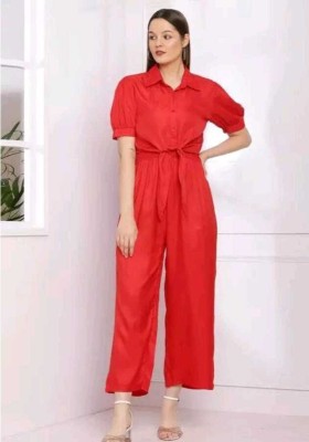 Shama Fashion Solid Women Jumpsuit