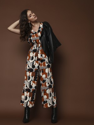 VERO MODA Geometric Print Women Jumpsuit