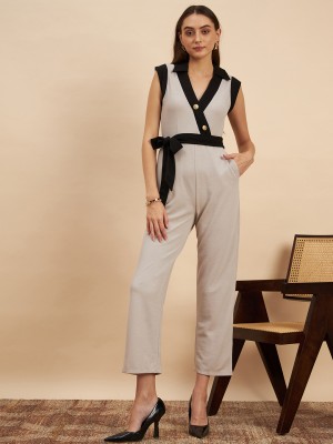 KASSUALLY Self Design Women Jumpsuit