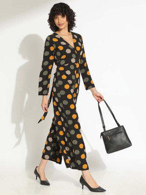 SHOWOFFFF Polka Print Women Jumpsuit