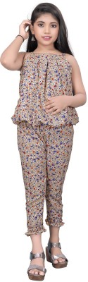 JAY RAMDEV CREATION Floral Print Girls Jumpsuit