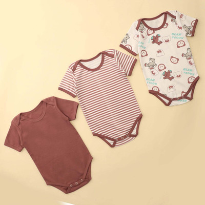 kinder's Crew Printed Baby Boys & Baby Girls Jumpsuit