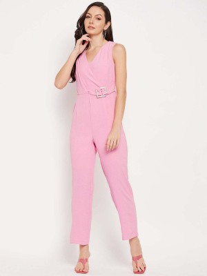 MADAME Solid Women Jumpsuit