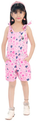 DigiMart Self Design Girls Jumpsuit