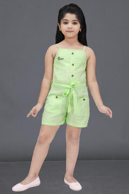 afiyafashionpoint Solid Girls Jumpsuit