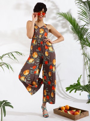 KASSUALLY Floral Print Women Jumpsuit