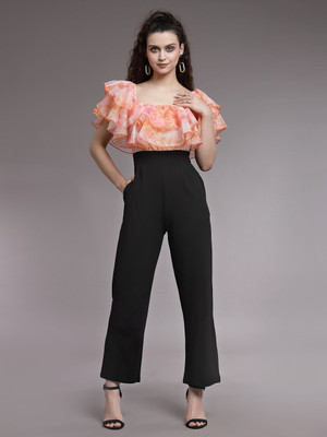 KASSUALLY Self Design Women Jumpsuit