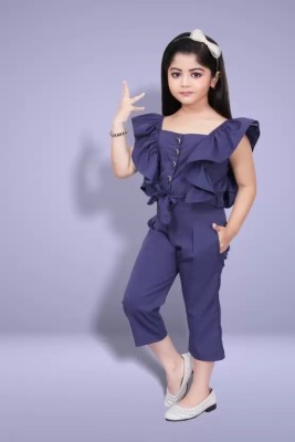 IKONIC FASHION Solid Girls Jumpsuit