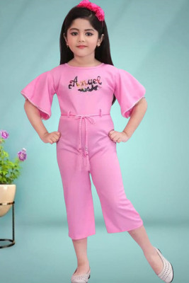 Bhimshankar Fashion Shop Printed Girls Jumpsuit