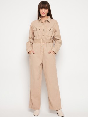 MADAME Solid Women Jumpsuit