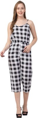 Hypnotizing style Polka Print Women Jumpsuit