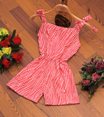 SELVIFAB Printed Girls Jumpsuit