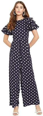 kamleshojha Polka Print Women Jumpsuit