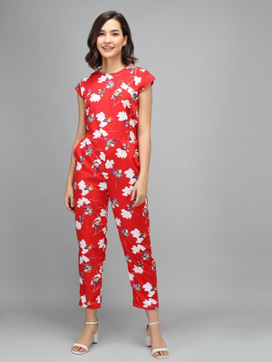 vivient Floral Print Women Jumpsuit
