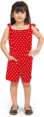 SELVIFAB Striped Girls Jumpsuit