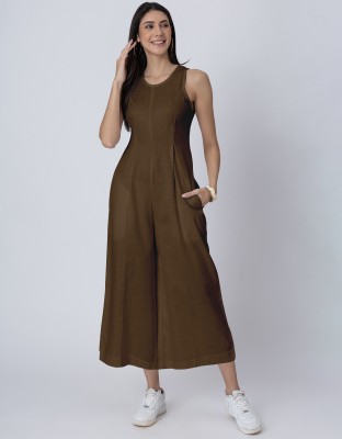 moomaya Solid Women Jumpsuit