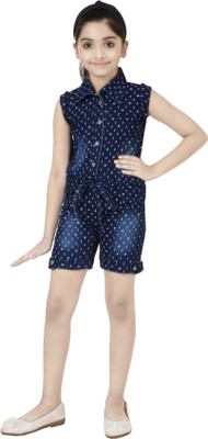 TrendyClub Printed Girls Jumpsuit