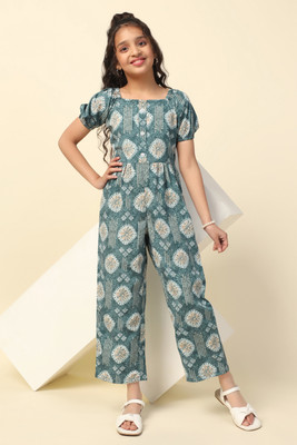 Mirrow Trade Printed Girls Jumpsuit