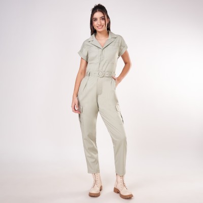 PEOPLE Solid Women Jumpsuit