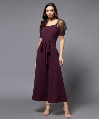 Miss Chase Solid Women Jumpsuit