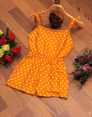 SELVIFAB Printed Girls Jumpsuit