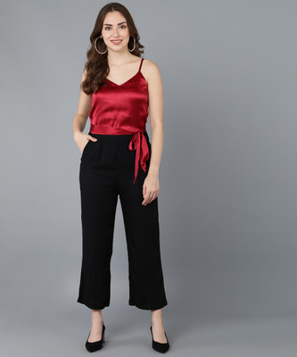 Znx Solid Women Jumpsuit