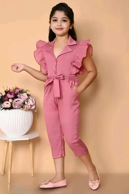 TAILORWOMEN Solid Girls Jumpsuit