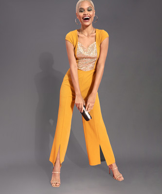 Miss Chase Embellished Women Jumpsuit
