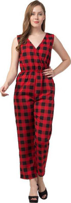 Hypnotizing style Polka Print Women Jumpsuit