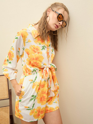 SASSAFRAS Printed Women Jumpsuit