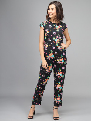 vivient Floral Print Women Jumpsuit