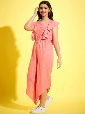STYLESTONE Printed Girls Jumpsuit