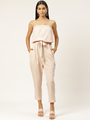 vyno Solid Women Jumpsuit