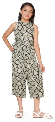 Billion Animal Print Girls Jumpsuit