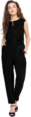 TRAINED FACILITY SERVICES Solid Women Jumpsuit