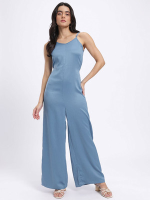 Glitchez Solid Women Jumpsuit