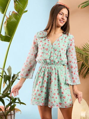 SASSAFRAS Printed Women Jumpsuit