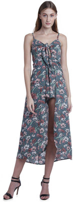 9 impression Floral Print Women Jumpsuit