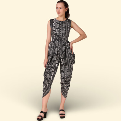 BoheeWohee Geometric Print Women Jumpsuit