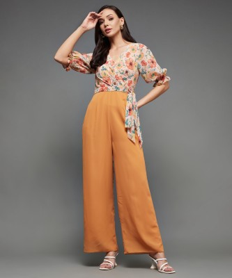 Miss Chase Floral Print Women Jumpsuit